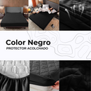 100% IMPERMEABLE | PROTECTOR DE COLCHÓN ACOLCHADO + ¡2 Fundas de Almohada de REGALO!