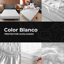 100% IMPERMEABLE | PROTECTOR DE COLCHÓN ACOLCHADO + ¡2 Fundas de Almohada de REGALO!