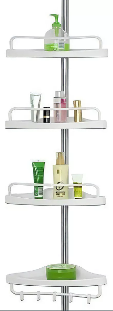 Estante Esquinero Organizador De Baño y Hogar 50% OFF