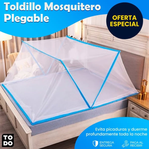 🦟Toldillo Plegable Anti-Mosquitos Protegido🪰