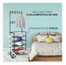 2 en 1 - Zapatero Perchero Organizador 5 Niveles - 50% OFF