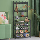 2 en 1 - Zapatero Perchero Organizador 5 Niveles - 50% OFF