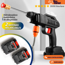 HIDROLAVADORA INALAMBRICA DE ALTA PRESION CON DOS BATERIAS + MALETIN Y GRATIS