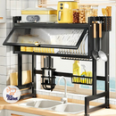 53% OFF | ESCURRIDOR DE PLATOS GRANDE EN ACERO INOXIDABLE | 53% DE DESCUENTO HOY!!!