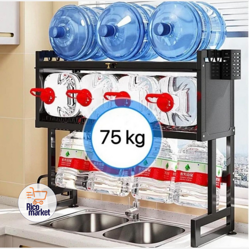 ESCURRIDOR DE PLATOS GRANDE EN ACERO INOXIDABLE | 50% DE DESCUENTO HOY