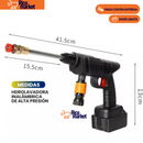 HIDROLAVADORA INALAMBRICA DE ALTA PRESION CON DOS BATERIAS + MALETIN Y GRATIS