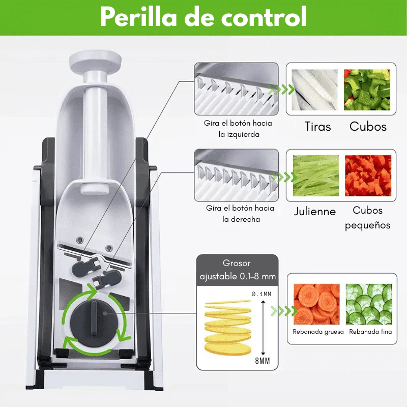 CORTADOR  DE LEGUMES MULTIFUNCIONAL -  QUICKSLICE™