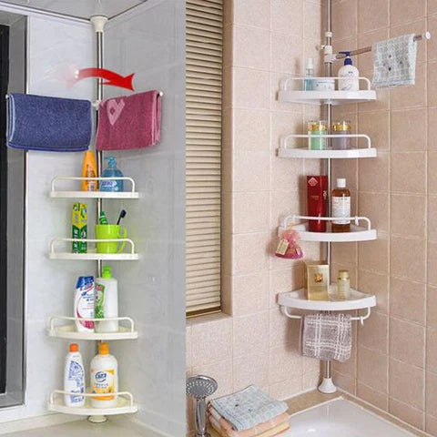 Estante Esquinero Organizador De Baño y Hogar 50% OFF