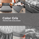 100% IMPERMEABLE | PROTECTOR DE COLCHÓN ACOLCHADO + ¡2 Fundas de Almohada de REGALO!