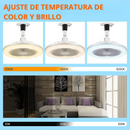 Ventilador Led 3 en 1 Iluminación y Frescura