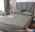 PROTECTOR DE COLCHÓN ANTIFLUIDO ACOLCHADO + ¡2 Fundas de Almohada de REGALO!