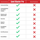 SAND BLASTER PRO: La Pistola de Arena Profesional