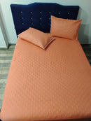 PROTECTOR DE COLCHÓN ANTIFLUIDO ACOLCHADO + ¡2 Fundas de Almohada de REGALO!