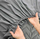 100% IMPERMEABLE | PROTECTOR DE COLCHÓN ACOLCHADO + ¡2 Fundas de Almohada de REGALO!