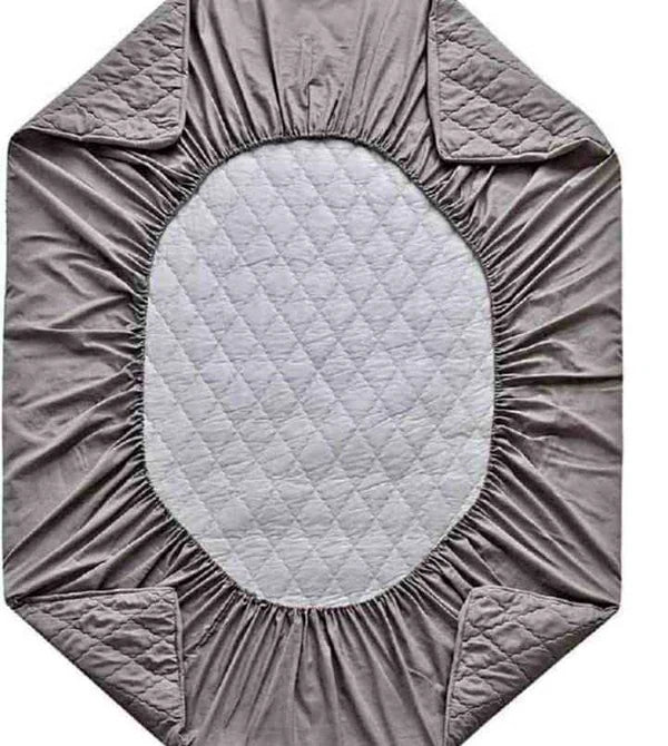PROTECTOR DE COLCHÓN ANTIFLUIDO ACOLCHADO + ¡2 Fundas de Almohada de REGALO!