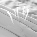 100% IMPERMEABLE | PROTECTOR DE COLCHÓN ACOLCHADO + ¡2 Fundas de Almohada de REGALO!